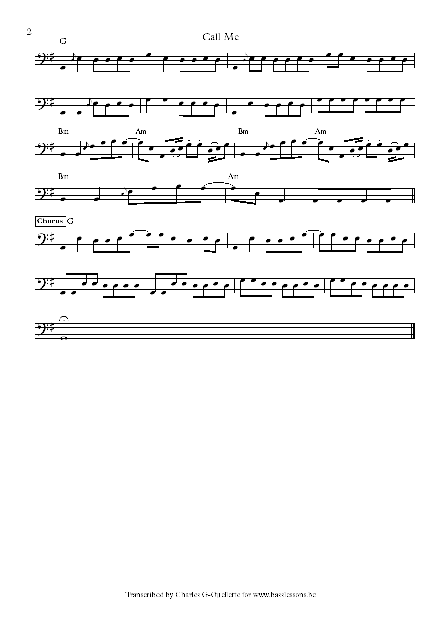 St. Paul & the Broken Bones Call Me Jesse Philips bass transcription part 2