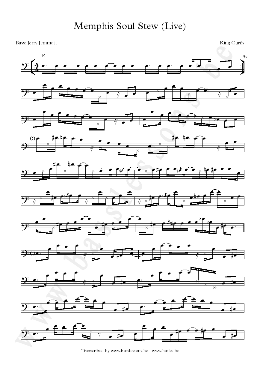 King Curtis memphis soul stew