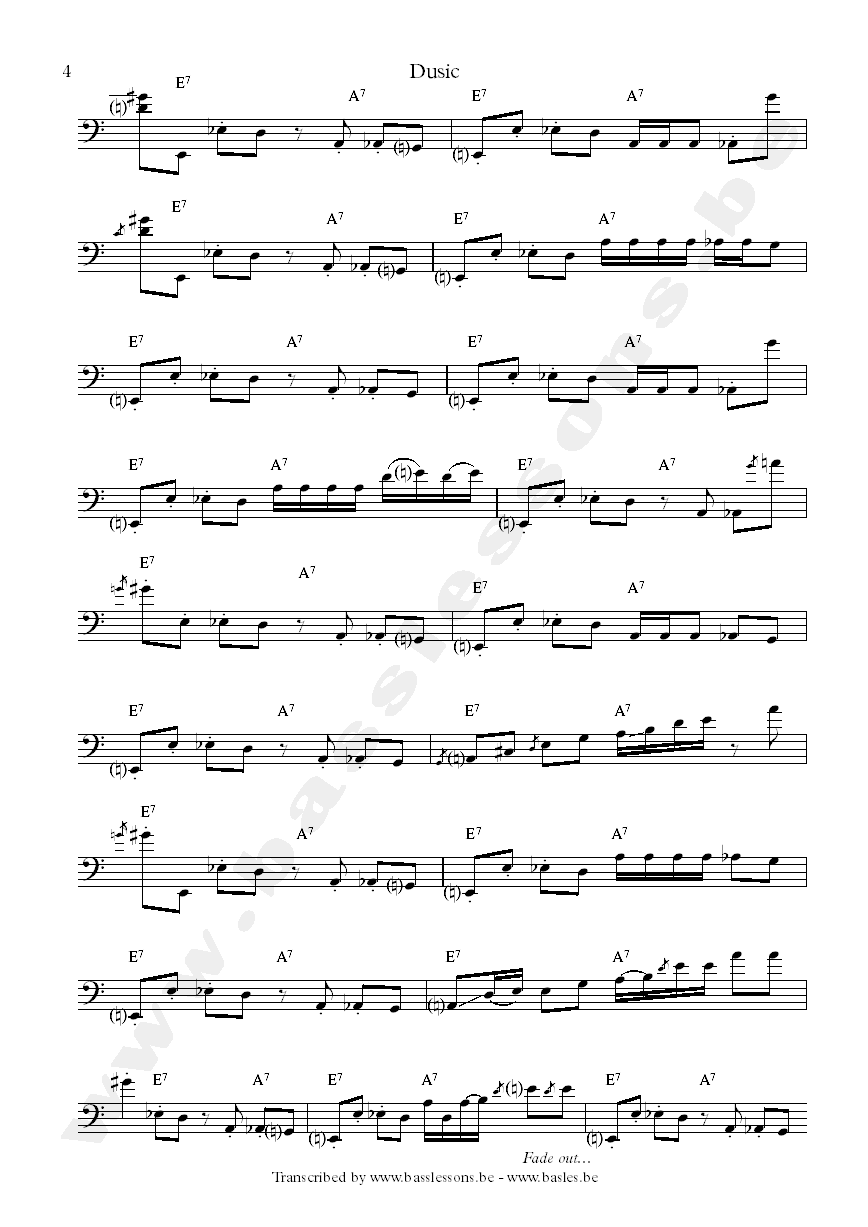 brick dusic bladmuziek